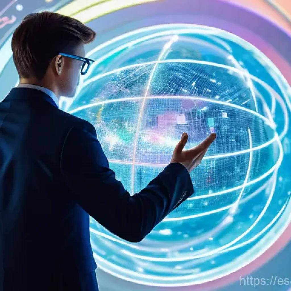 지식 구조화 시스템의 성공 사례 연구 - **Prompt 1: AI-Powered Knowledge Discovery and Visualization**
"A young professional, wearing sm...