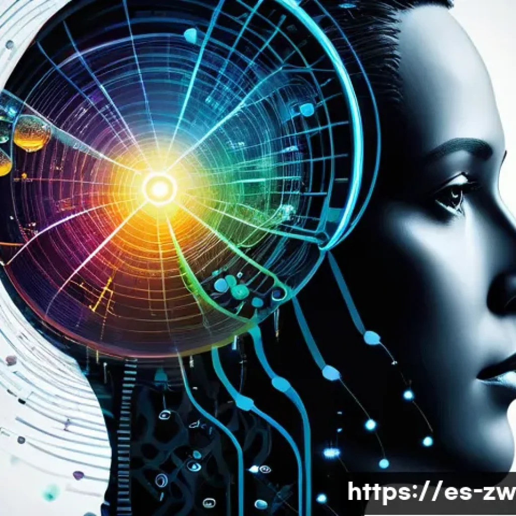 효율적인 검색 엔진 설계 및 구현 - **Prompt:** A visually rich, conceptual image depicting the "mind of the searcher" being understood ...